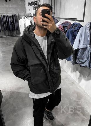 Куртка пуховик чорна