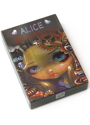 Карты оракулов алиса в стране чудес голография alice wonderland oracle holography