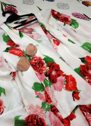 Легкий  цветочный кардиган пиджак накидка от dorothy perkins6 фото