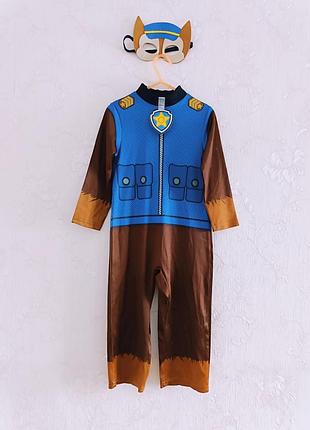 Карнавальный костюм гонщика щенячий патруль на 2-3 года рост 92-98см nickelodeon
