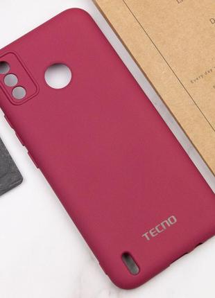 Чехол silicone cover my color full camera (a) для tecno spark 6 go4 фото