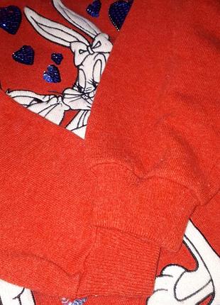 Новая модная длинная яркая теплая туника платья цвета паприка с объемным декором пайетки и...