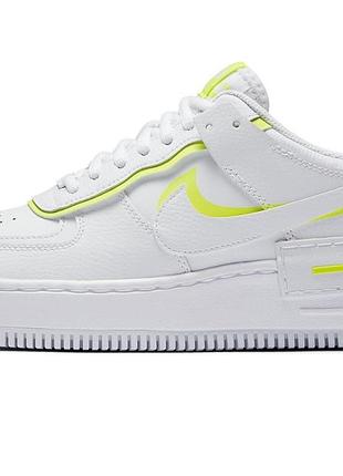 Кроссовки женские nike air force 1 shadow, белые (найк аир форс, найки, кросівки)