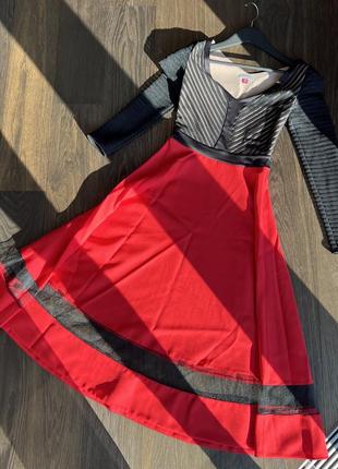 Продам вечірню сукню міді gepur, розмір м5 фото