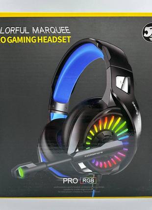 Ігрові навушники з мікрофоном pro gaming headset rgb