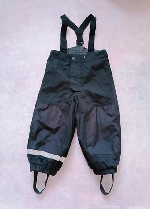 Полукомбинезон брюки зимние h&amp;m на 2-3 года рост 98 см