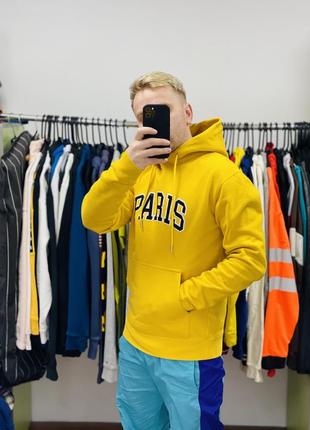 Sandro paris hoodie чоловіча худі з великим логотипом оригінал