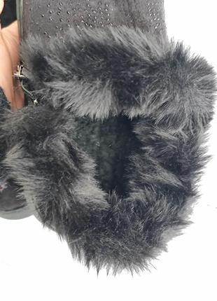 Жіночі чорні бурки бабуши теплі і легкі  24,5см7 фото