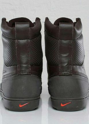 Теплі і водонепроникні жіночі черевики nike tychee mid5 фото