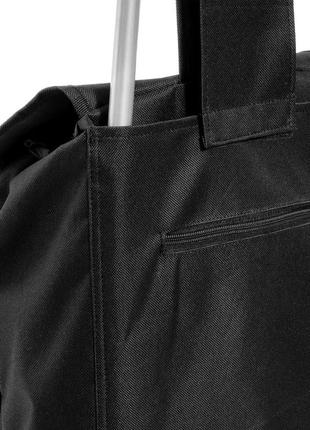 Сумка-тележка до 20 кг черная casa si amigo black