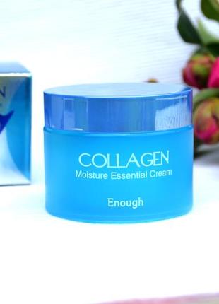 💧унікальний зволожуючий крем для обличчя з колагеном   #enough collagen3 фото