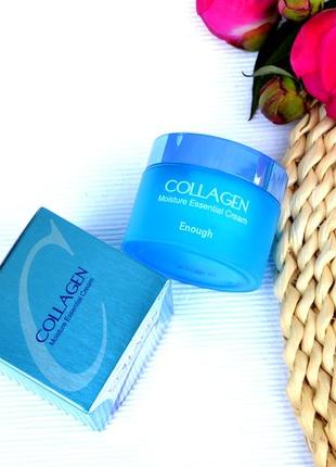 💧унікальний зволожуючий крем для обличчя з колагеном   #enough collagen1 фото