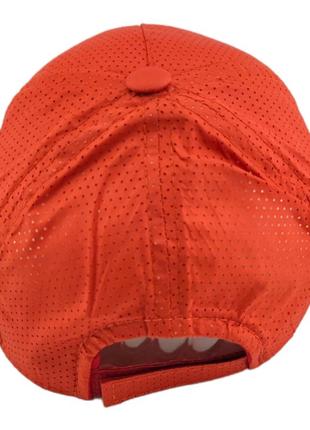 Кепка бейсболка детская 54-58 размер сетка летняя детские головные уборы красный (бд491)4 фото