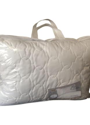 Подушка зі вставками 50×70 силіконова антиалергенна, біла5 фото