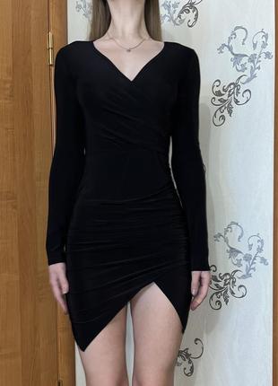 Чорна сукня missguided1 фото