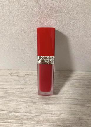 Жидкая помада для губ dior rouge dior ultra care liquid lipstick номер 760