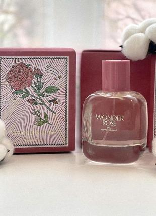 Zara wonder rose духи парфюм1 фото