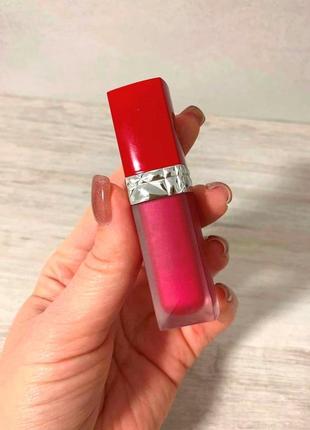 Рідка помада для губ dior rouge dior ultra care liquid lipstick номер 7602 фото