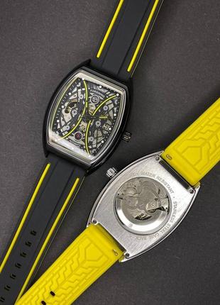 Наручные часы forsining часы на руку с силиконовым ремешком форсайнин механические...