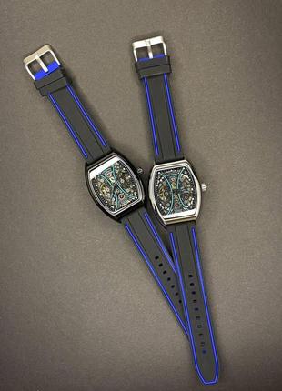 Наручные часы forsining часы на руку с силиконовым ремешком форсайнин механические...