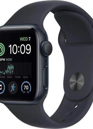 Смарт годинник apple watch series 7 41 mm sport band rfb темно-синій midnight