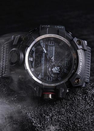 Спортивные часы besta national hero, мужские, водонепроницаемые и противоударные, с подсветкой device clock4 фото