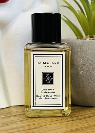 Оригинальный парфюмированный гель для душа lime basil &amp; mandarin jo malone london2 фото