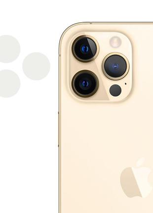 Гибкое защитное стекло 0.18mm на камеру (тех.пак) для apple iphone 12 pro (6.1") / 11 pro/11 pro max