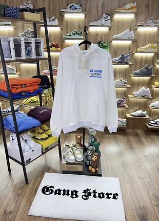 Худи vetements “my name is” white