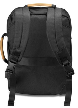 Сумка-рюкзак 16 л черный semi line usb 16 black (l2008)5 фото