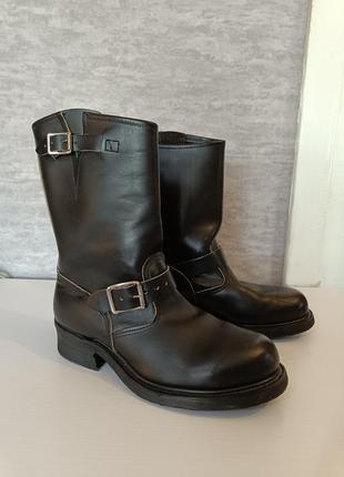 Байкерские сапоги ботинки инженеры engineer boots steel toe usa