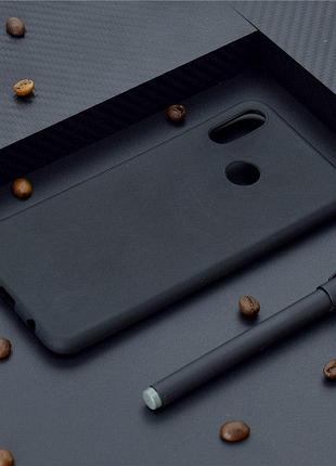 Чехол huawei p smart plus / nova 3i / ine-lx1 силикон soft touch бампер черный