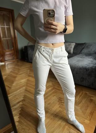 Белые легкие брюки23b10 фото