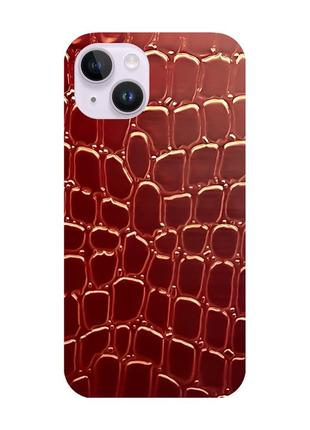 Захисна плівка шкіра крокодила на задню панель для iphone 14