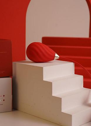 Смарт-виброяйце magic motion sundae red 3