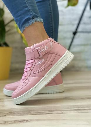 Sale! кроссовки женские fila fx 100 розовые2 фото