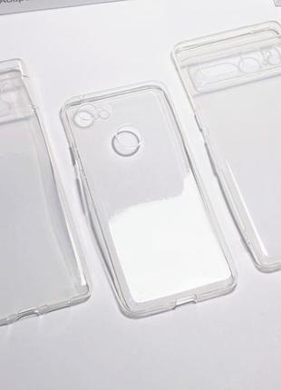 Прозрачный чехол для google pixel 6a5 фото