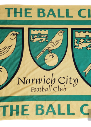 Футбольный флаг-баннер fc norwich city2 фото