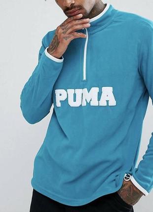 Флиска флисовая кофта свитшот анорак худи puma1 фото