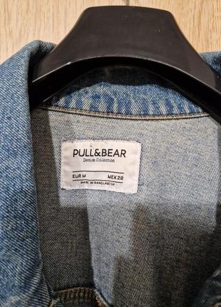 Джинсова куртка pull&amp;bear m3 фото