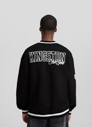 Бомбер мужской bershka 4