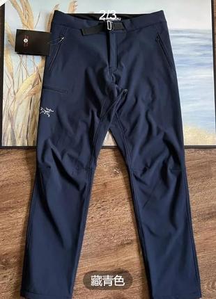 Зимние трекинговые мужские штаны брюки arcteryx оригинал размер l1 фото