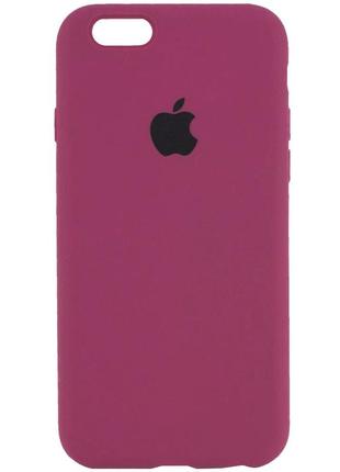 Чехол silicone case full protective (aa) для apple iphone 6/6s (4.7")