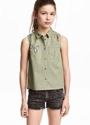 Сорочка блузка дівчинці 13 - 14 років h&m