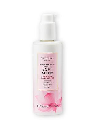 Несмываемый кондиционер victoria's secret soft shine pomegranate & lotus гранат и лотос виктория2 фото