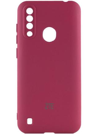 Чехол silicone cover my color full camera (a) для zte blade a7 fingerprint (2020)