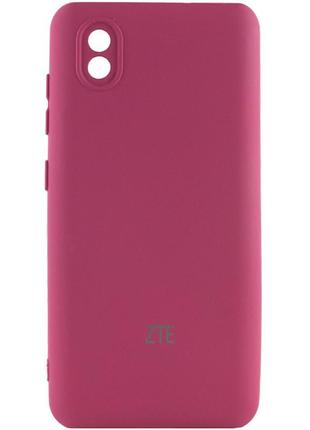 Чехол silicone cover my color full camera (a) для zte blade a3 (2020)