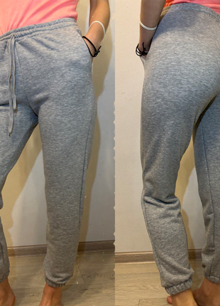 Базовые женские джоггеры спортивные штаны из натуральной ткани петля10 фото