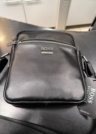 Сумка чоловіча hugo boss1 фото