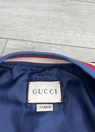 Бомбер gucci panther bomber гуччи куртка овершот харик 42 xl6 фото